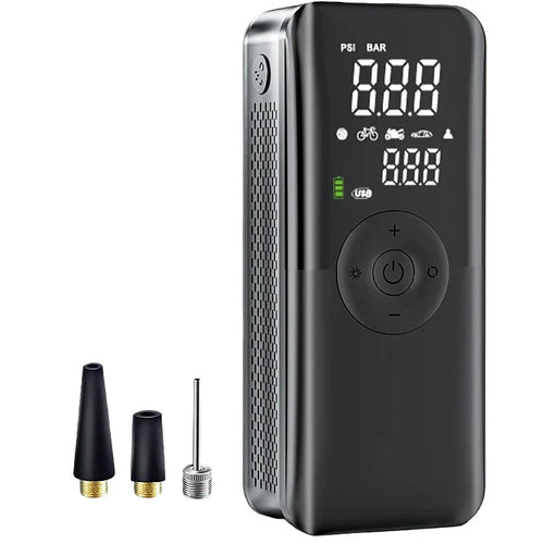BowLift | AirGo Max – Portable Tire Inflator with Digital Display & 150 PSI Power