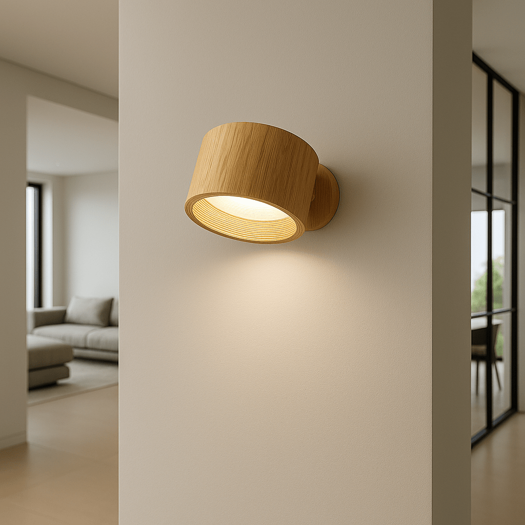 BowLift | ZENLAMP – Wireless 360° Rotating LED Lamp for Flexible Lighting