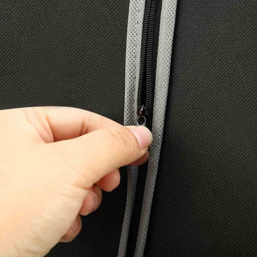 BowLift | Breathable garment cover set – 5-pack garment storage covers with window (1+1 FREE)