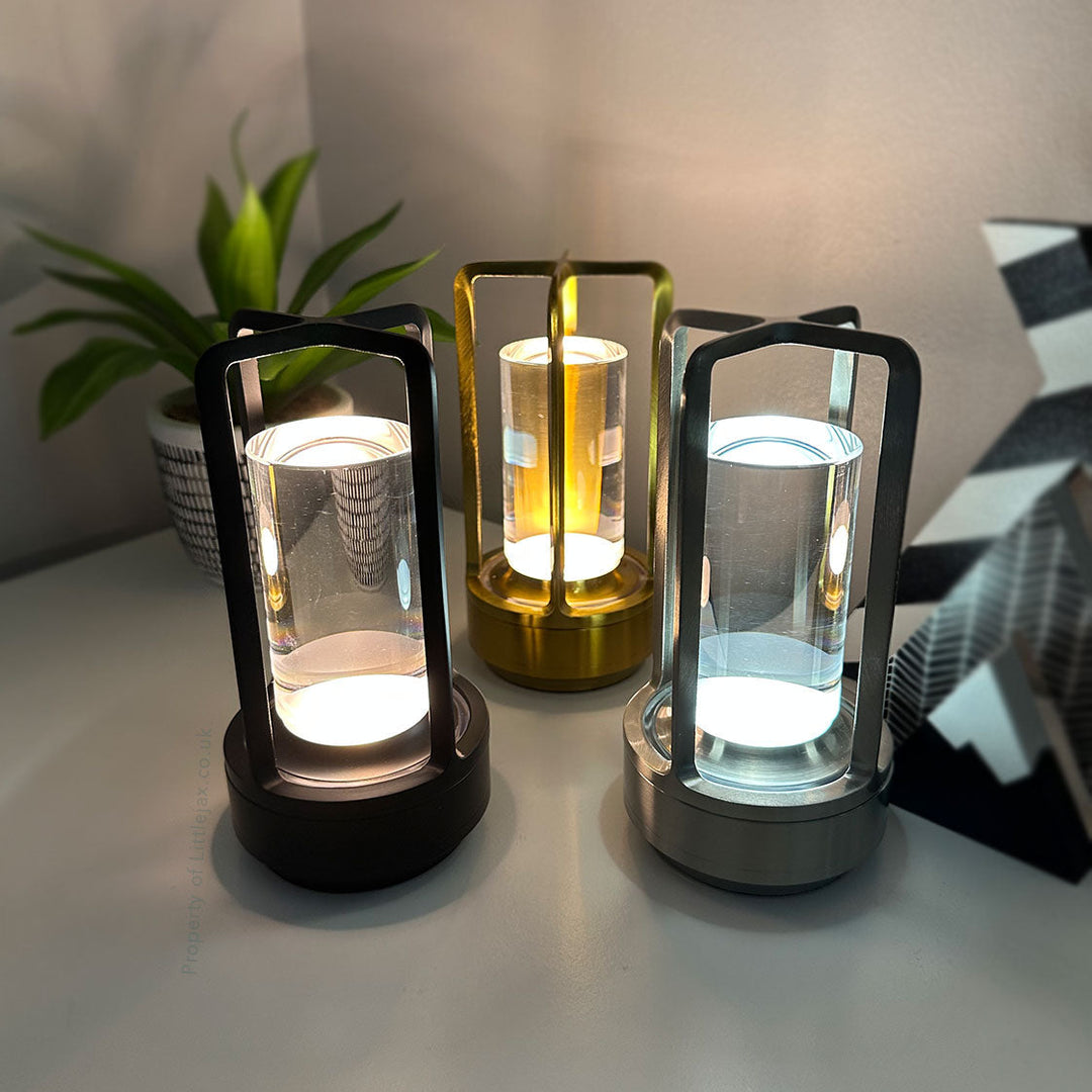 Wireless Vintage Lantern Table Lamp | Bowlift