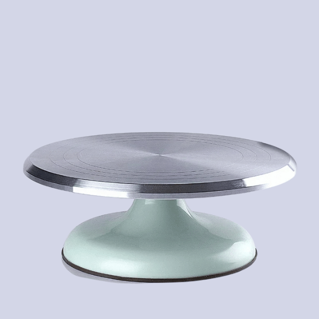 Aluminum Alloy Birthday Cake Turntable Plastic Ceramic Turntable | Bowlift