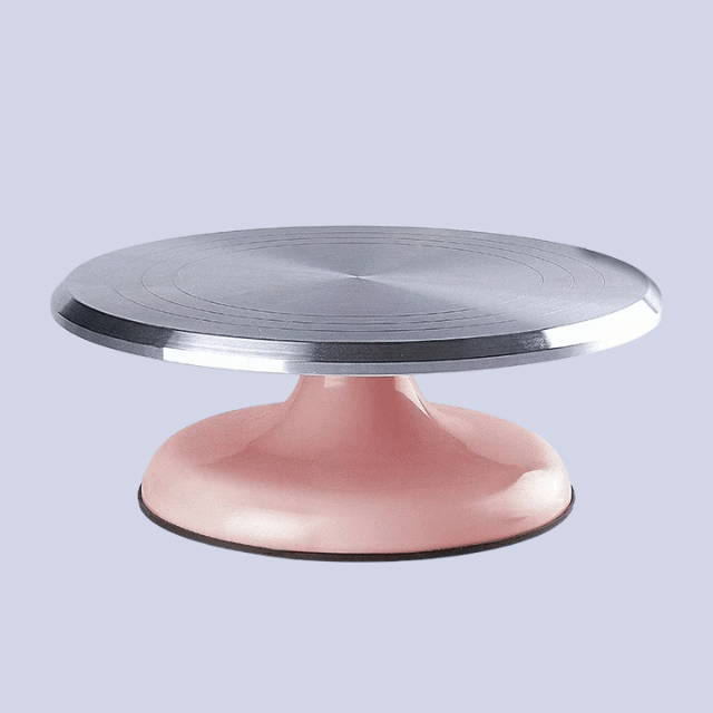 Aluminum Alloy Birthday Cake Turntable Plastic Ceramic Turntable | Bowlift