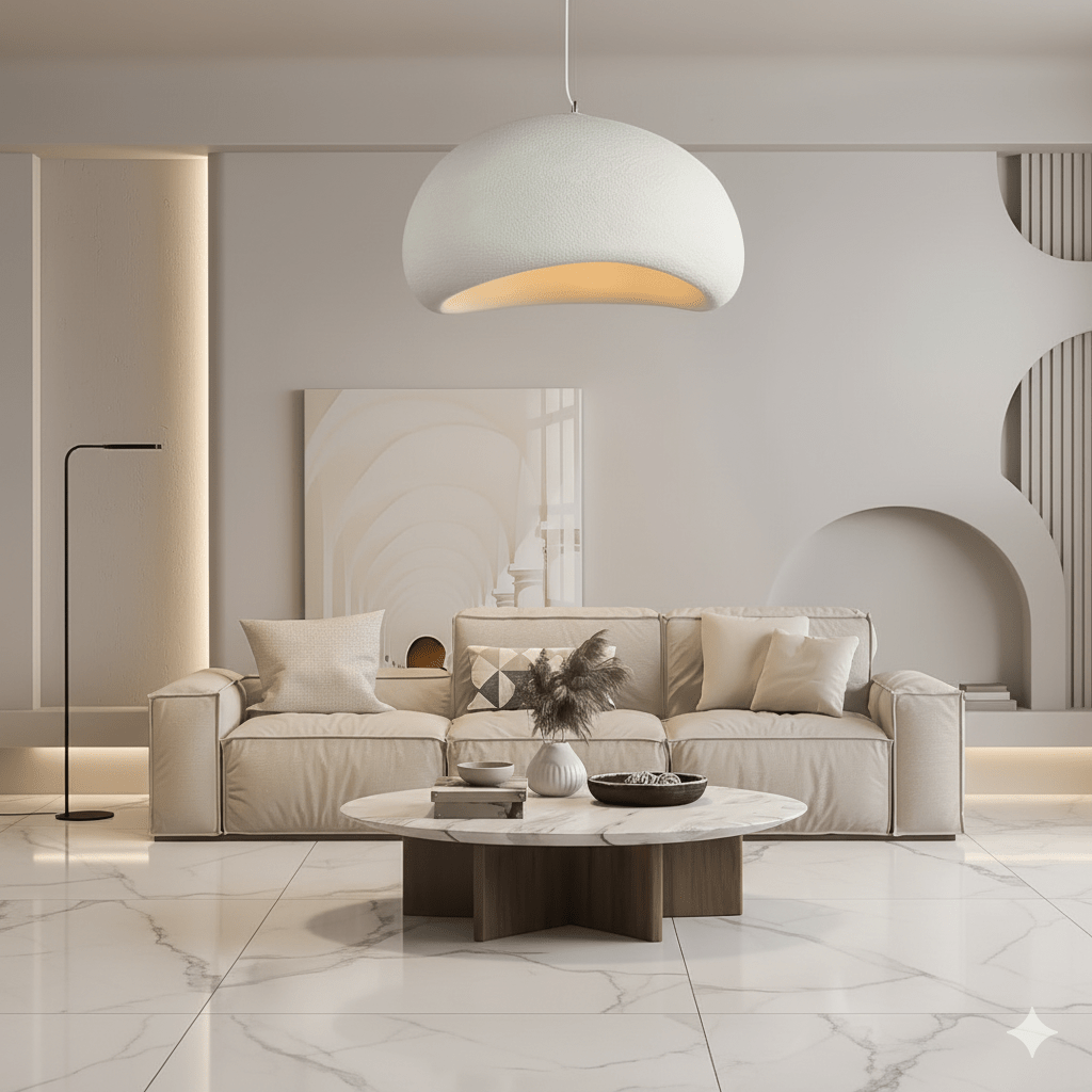 BowLift | AMBRA SHINE – Elegant Pendant Light with Dimmable Warm Glow