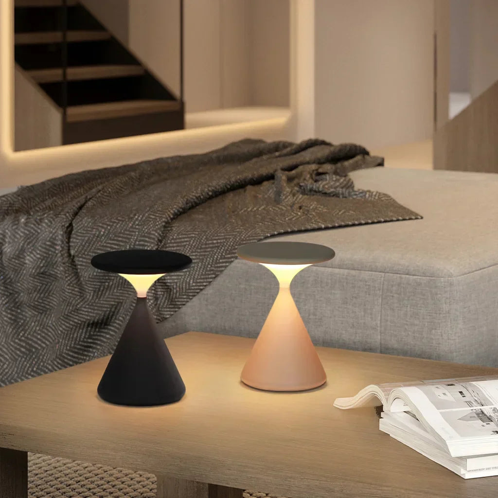 BowLift | Wireless Table Lamp Amos Hourglass