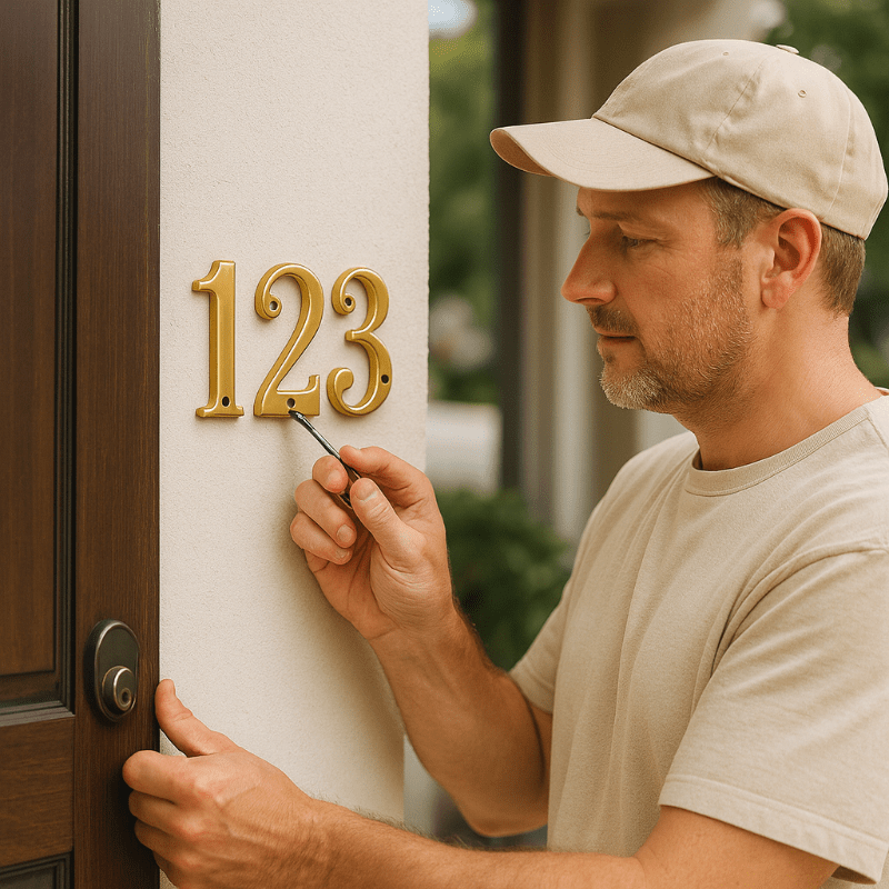 BowLift | AnchorDigits – Durable Numbers with Classic Design