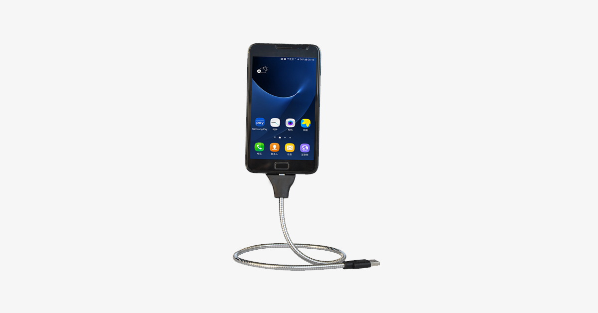 BowLift | Flexible Smartphone Dock and Charging Cable – Charge your phone with ease and style!