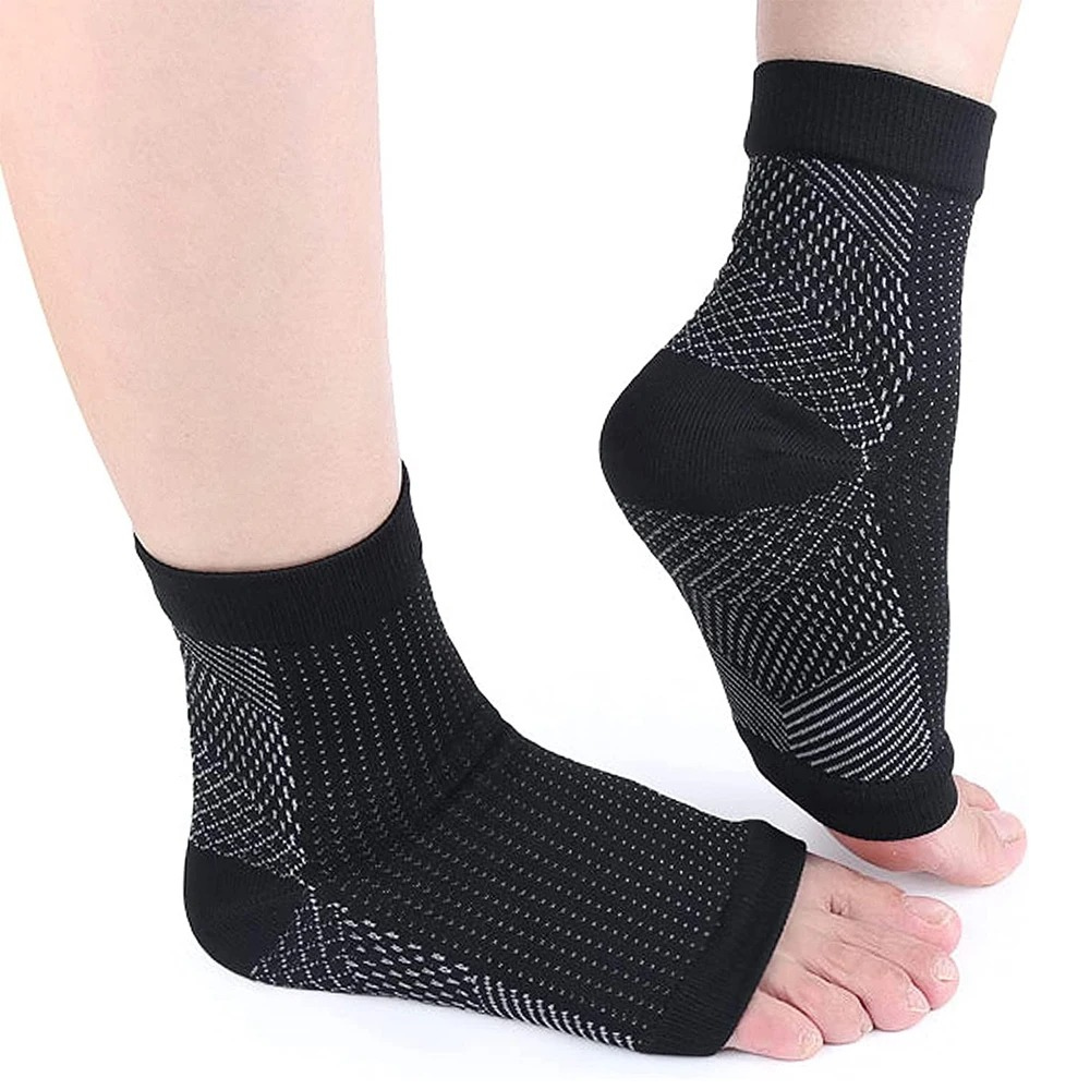 Compression Ankle Socks for Neuropathy - AnkleSupport Pro | Bowlift