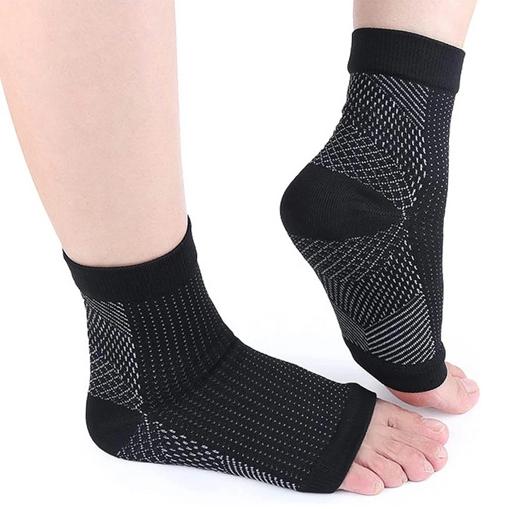 Compression Ankle Socks for Neuropathy - AnkleSupport Pro | Bowlift