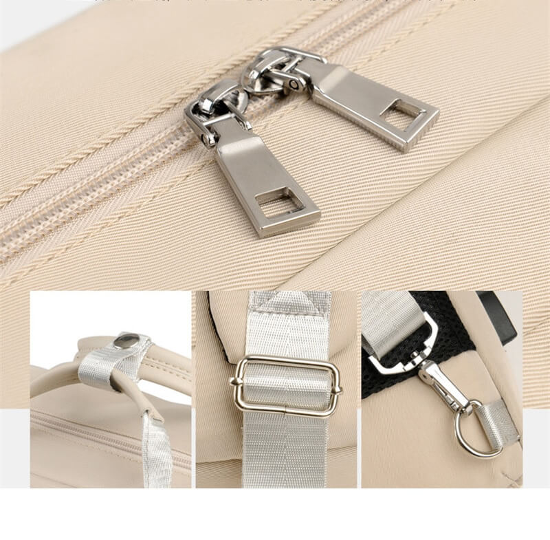 Secure Anti-Theft Backpack with Hidden Zippers and USB Charging | Bowlift