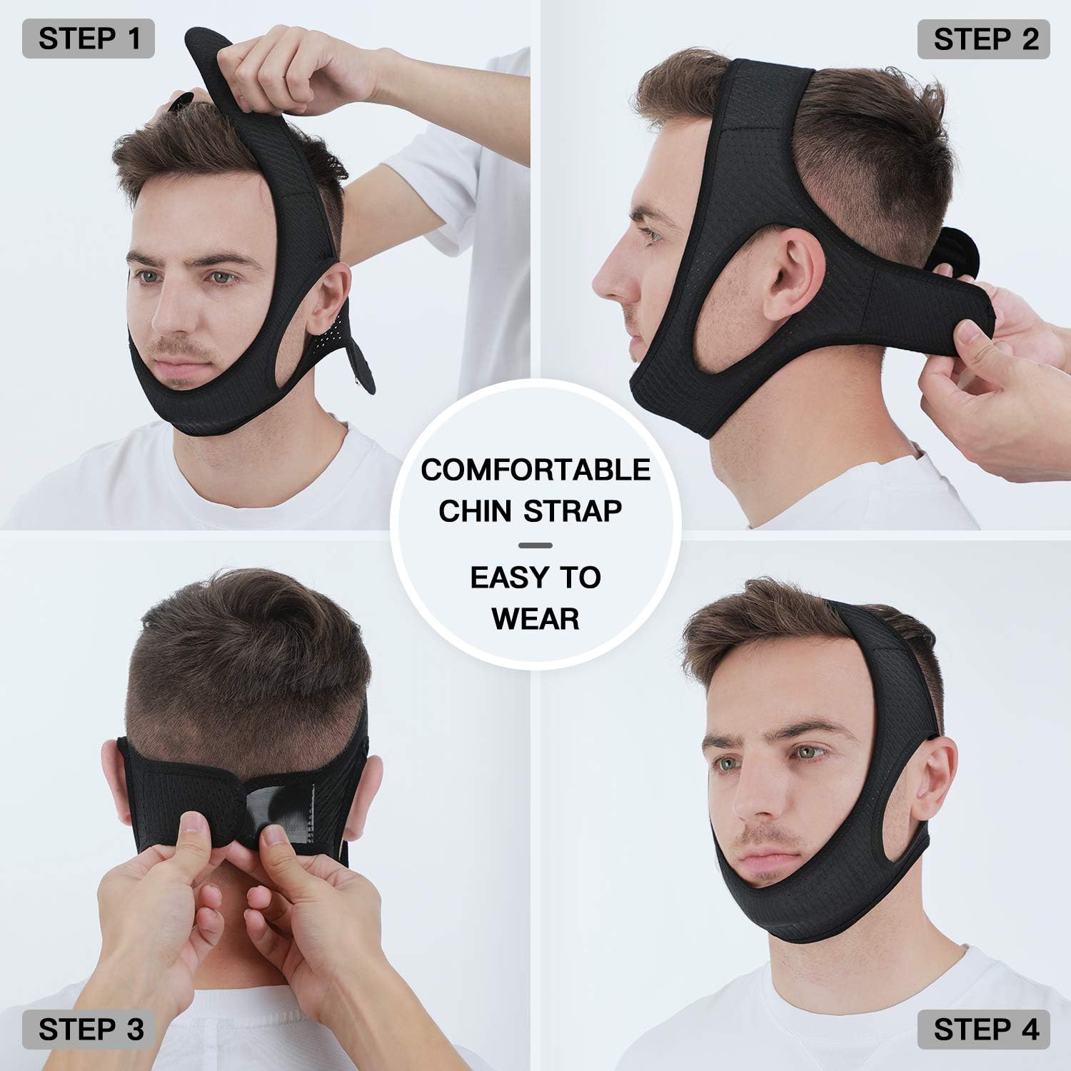 BowLift | Anti-Snore Chin Strap – DreamQuiet