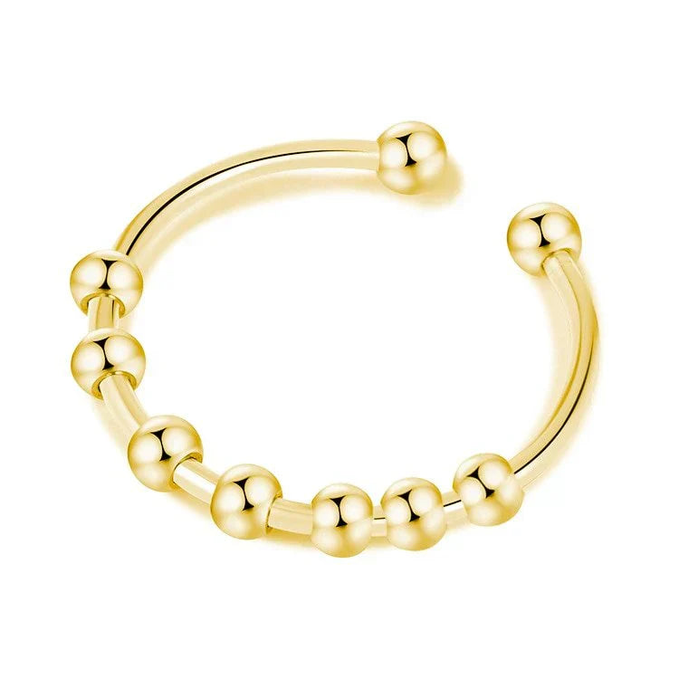 BowLift | Calm – Anxiety Ring with Pearls - Anti Stress & Anti Anxiety