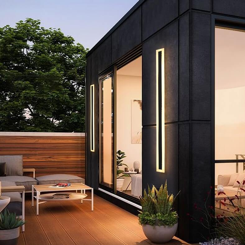 BowLift | Elegant LED outdoor wall lamp - Modern atmosphere and style