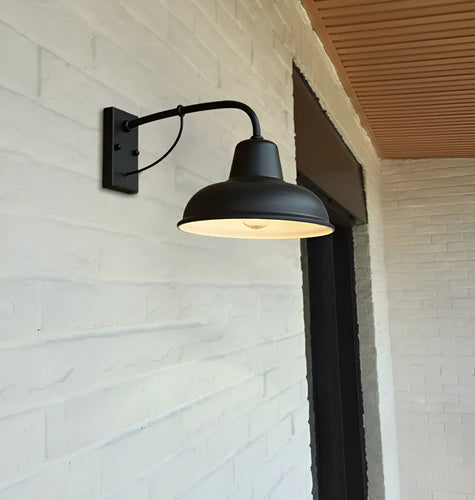 BowLift | Rustic iron wall lamp - Vintage outdoor lighting