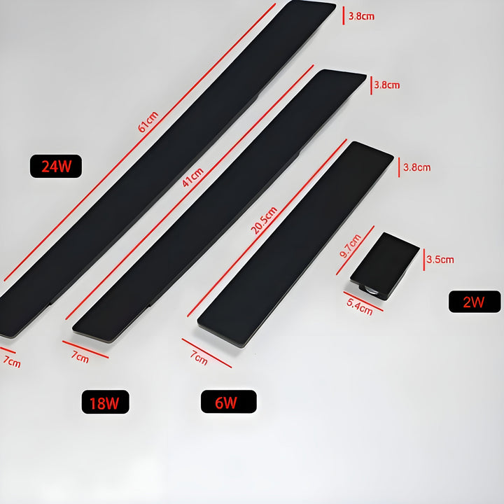 BowLift | Applique LED LuxeWall - Outdoor - Modern - Aluminum