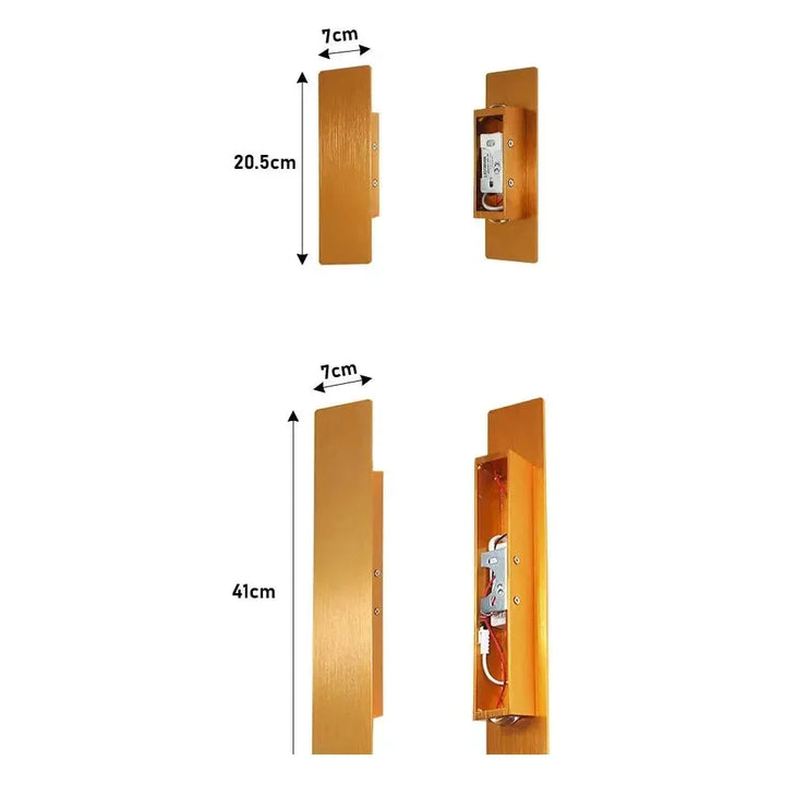 BowLift | Applique LED LuxeWall - Outdoor - Modern - Aluminum