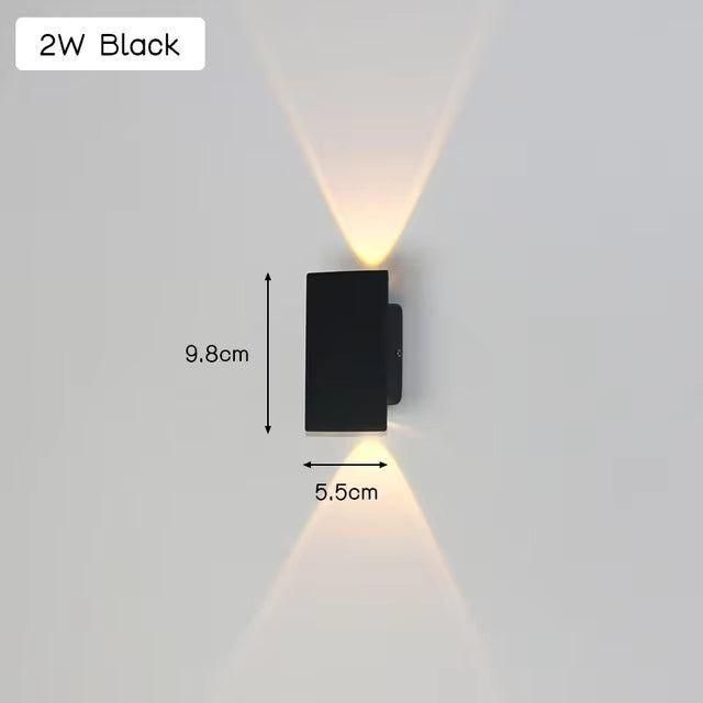 BowLift | Applique LED LuxeWall - Outdoor - Modern - Aluminum