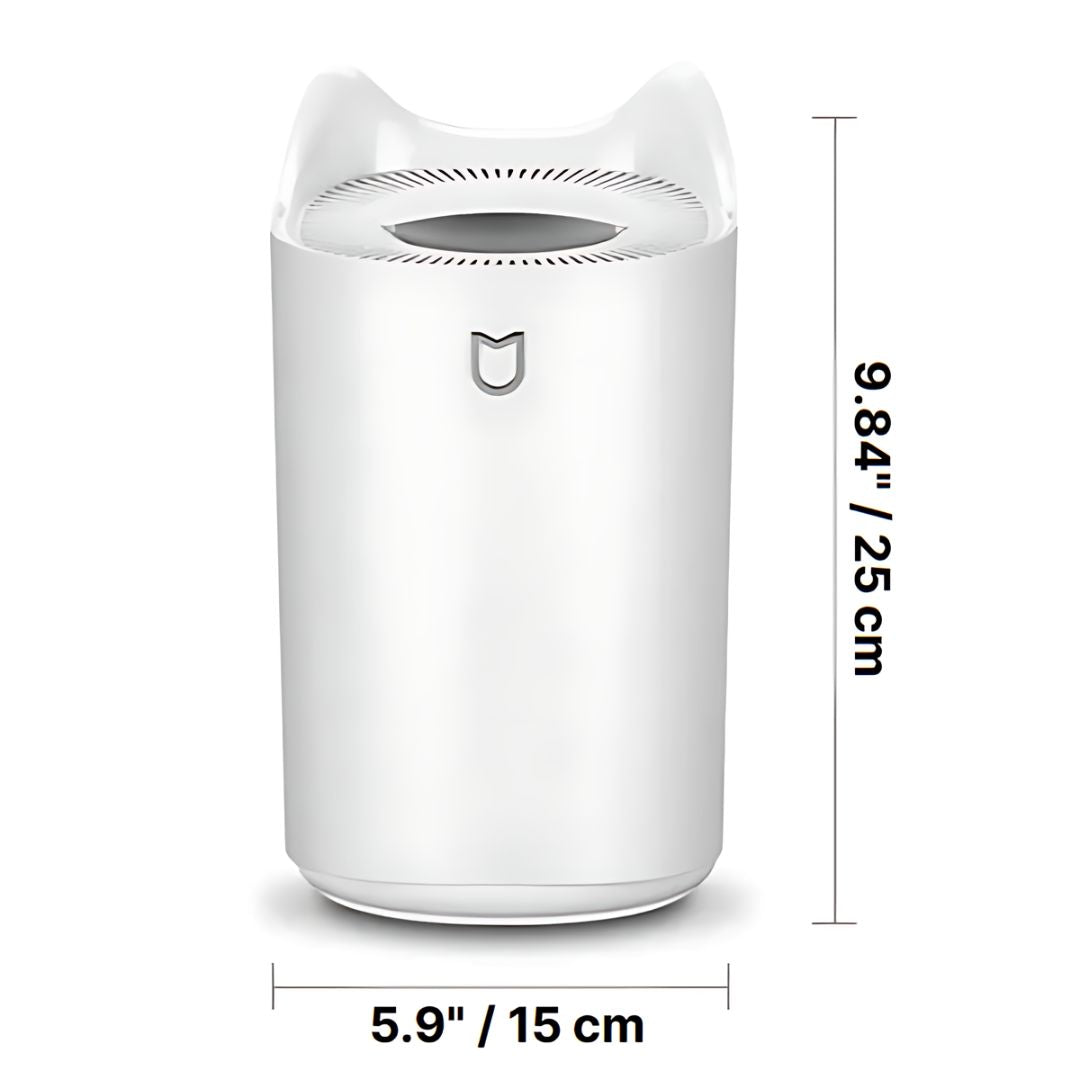 Aquabreeze Home Humidifier - 3000ml | Mist Technology for Respiratory Relief and Comfortable Living Bowlift