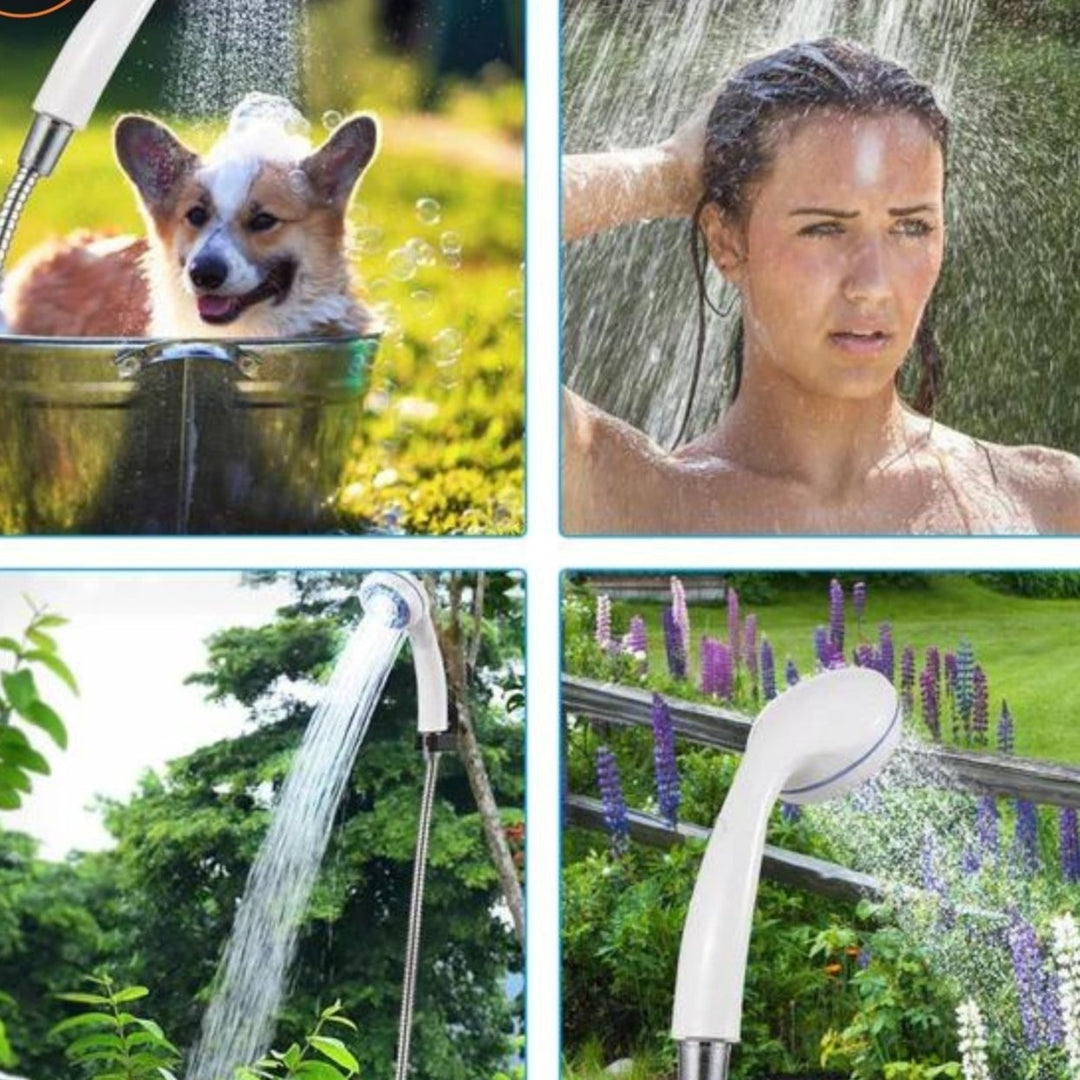 Aquacharge portable electric shower Bowlift
