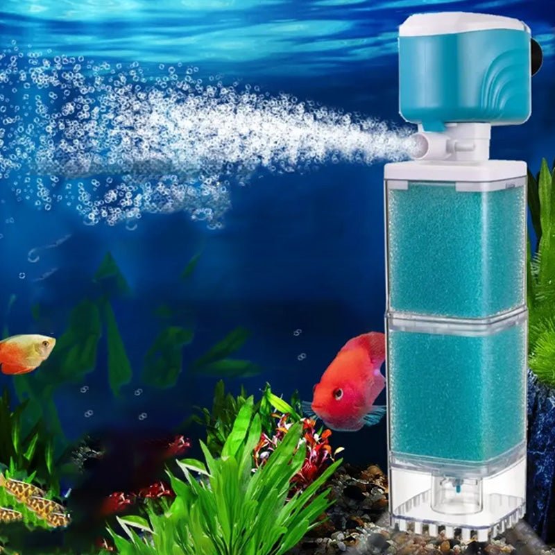 BowLift | AQUAFLOW 5-IN-1 – Crystal-Clear Water & Automatic Cleaning for Aquariums