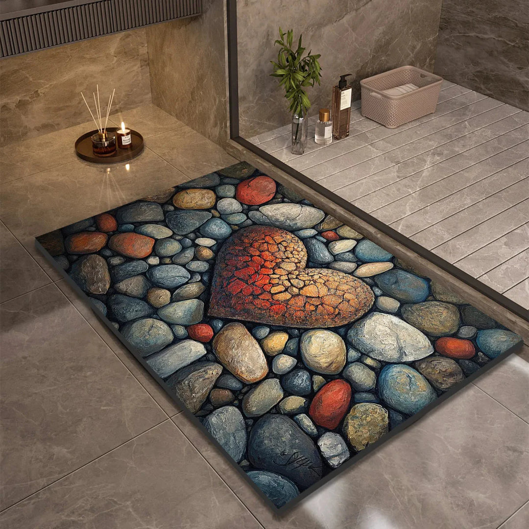 BowLift | AQUASOFT BATH MAT – Diatomite Bath Mat for Safety & Comfort