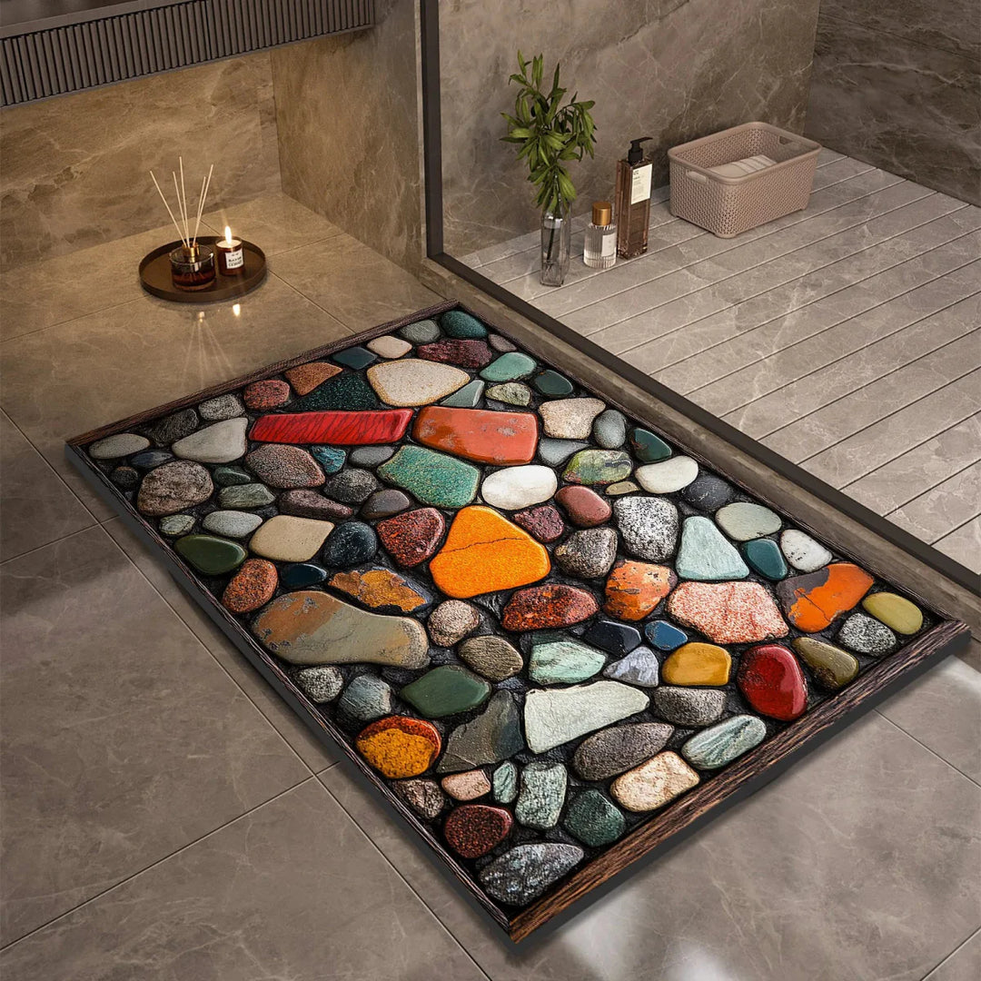 BowLift | AQUASOFT BATH MAT – Diatomite Bath Mat for Safety & Comfort