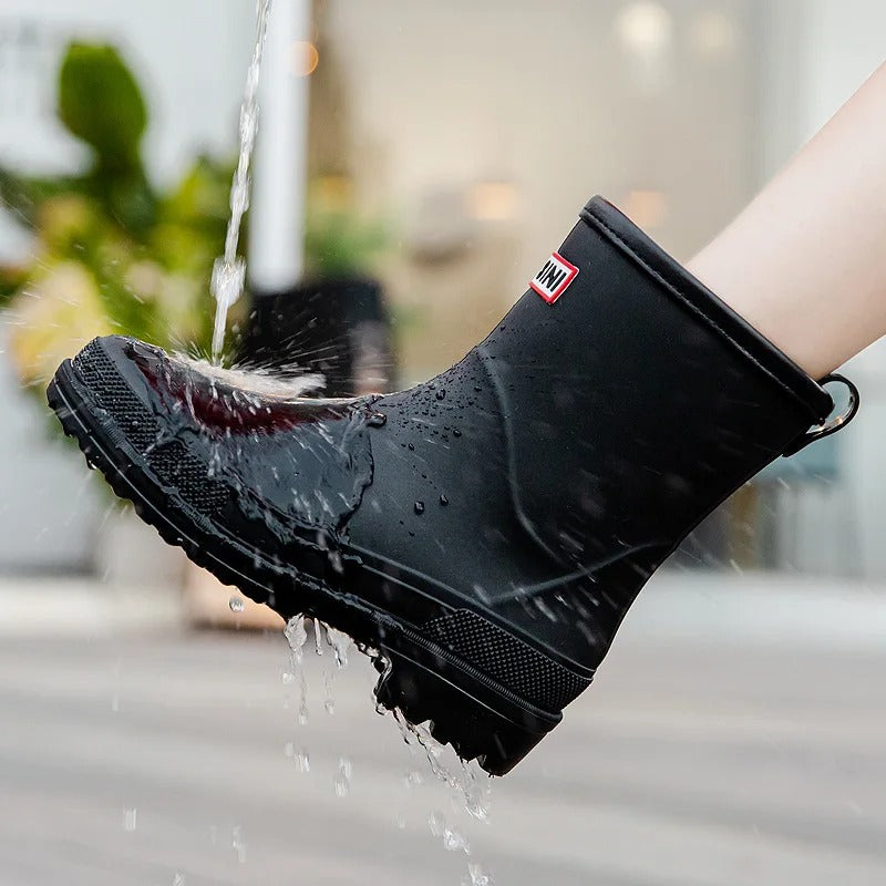 BowLift | AquaStride 2.0 | Stylish Mid-Calf Waterproof Rain Boots for Women