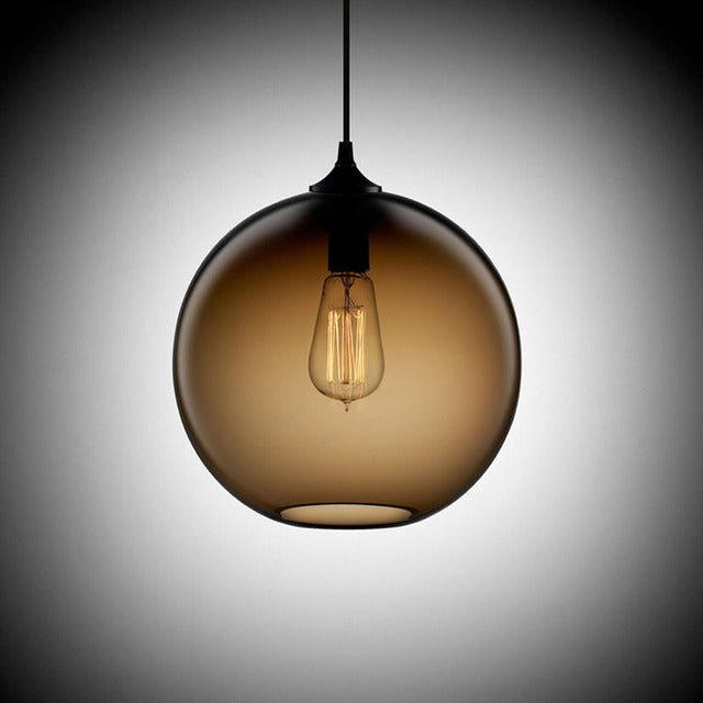 BowLift | AuraGlass - Elegant Glass Hanging Light