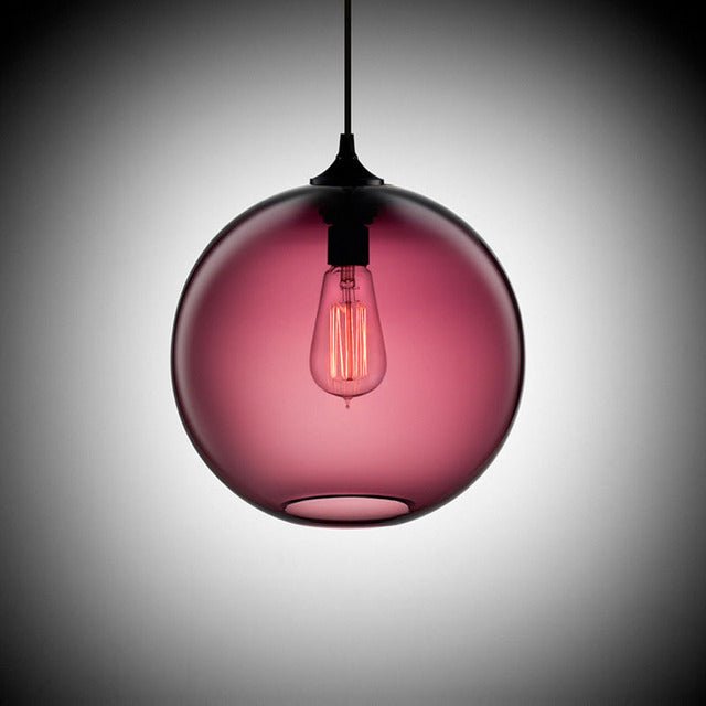 BowLift | AuraGlass - Elegant Glass Hanging Light