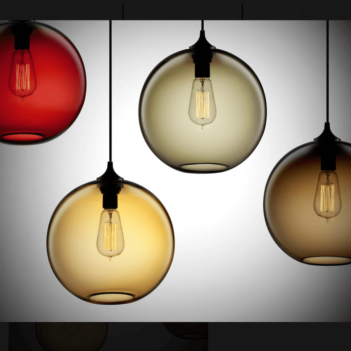 BowLift | AuraGlass - Elegant Glass Hanging Light