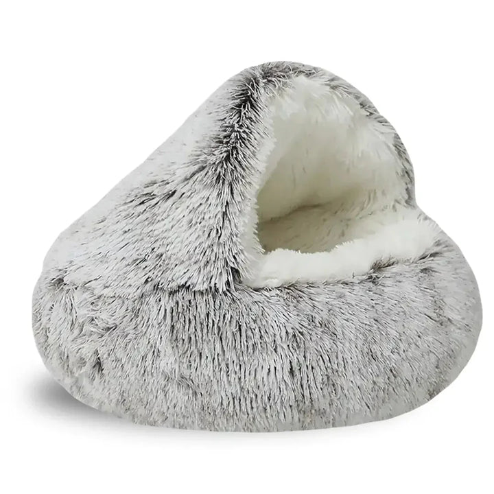 BowLift | Cat Bed Plush Cave for Anxiety Relief