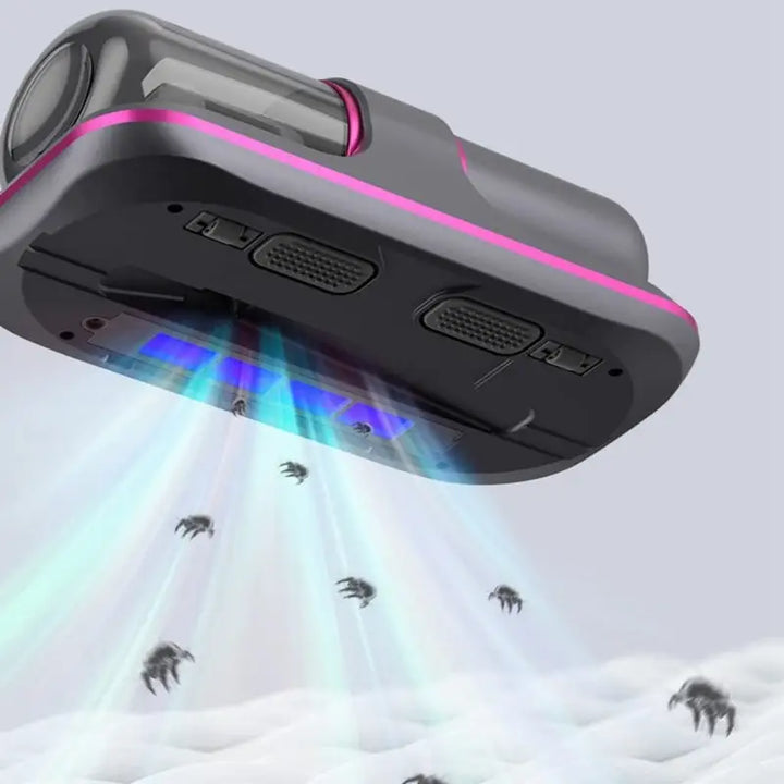 BowLift | Wireless Hand Vacuum Cleaner - Anti-Dust Mite - UV and Vibration