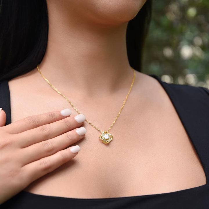 EternalBond Necklace – 'Never Forget I Love You Bowlift