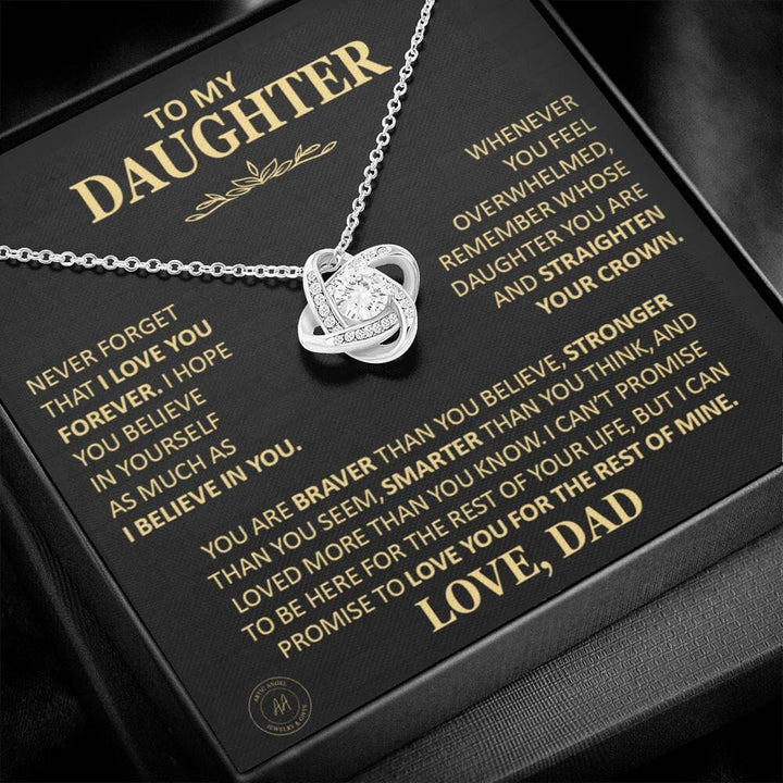 EternalBond Necklace – 'Never Forget I Love You Bowlift