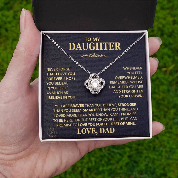 EternalBond Necklace – 'Never Forget I Love You Bowlift