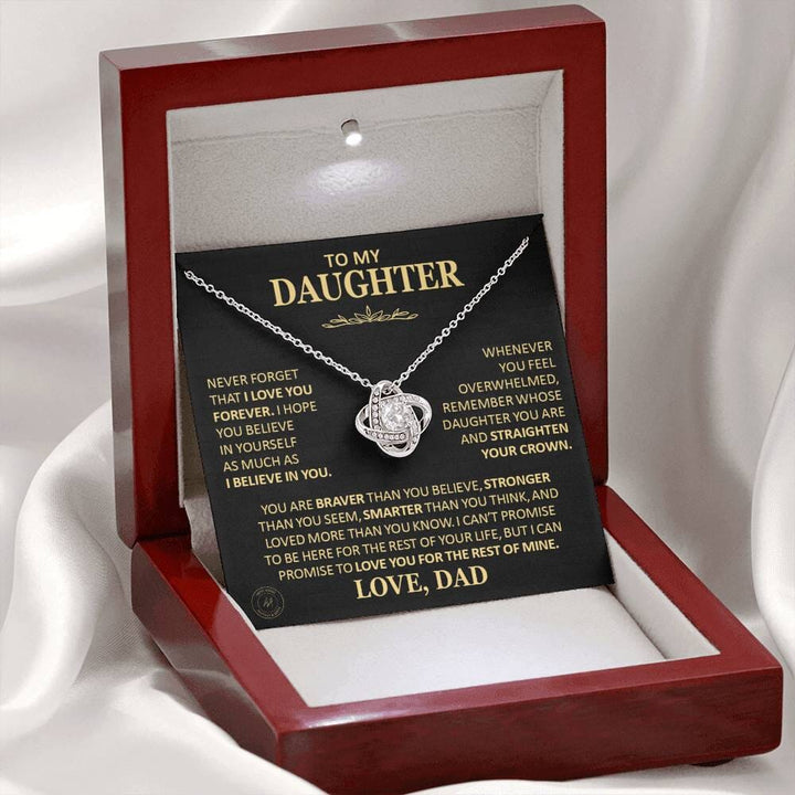 EternalBond Necklace – 'Never Forget I Love You Bowlift