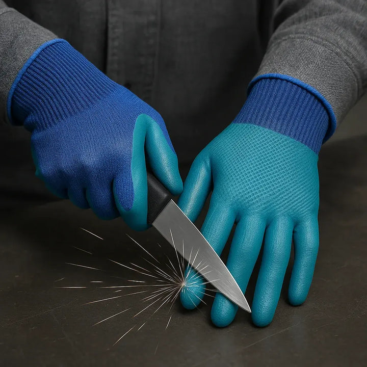 Tough Task Cut Resistant Industrial Work Gloves | Bowlift