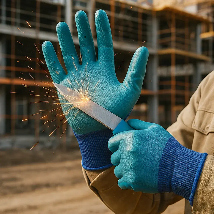 Tough Task Cut Resistant Industrial Work Gloves | Bowlift