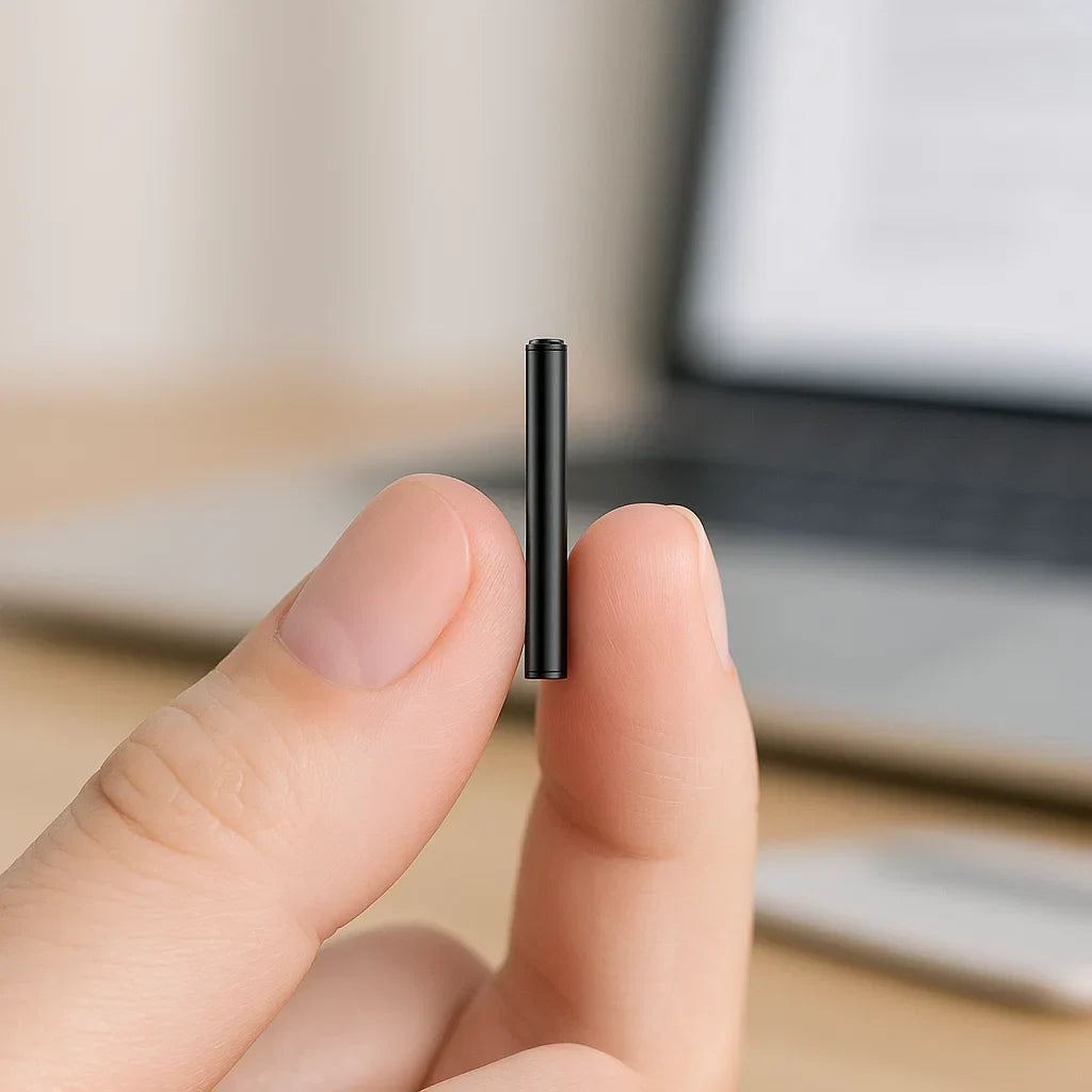 BowLift | Miniature Voice Recorder – Small, Discreet, and Powerful Audio Capture | Perfect for Stealth Recording and Voice Activation