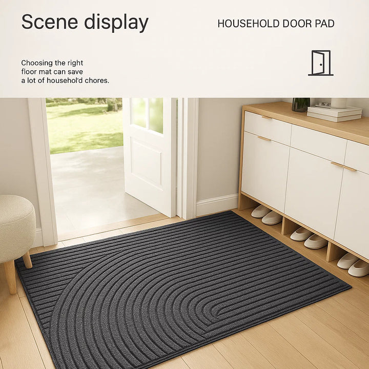 BowLift | Non-Slip Indoor Outdoor Door Mat | Heavy-Duty Grip Mat for Entryway, Patio, and Kitchen Use