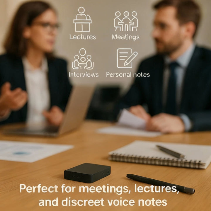 BowLift | Miniature Voice Recorder – Small, Discreet, and Powerful Audio Capture | Perfect for Stealth Recording and Voice Activation