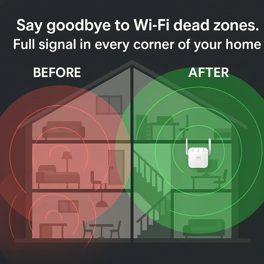 BowLift | UltraXtend 5G WiFi Booster UK – Best Dual-Band WiFi Extender for Home & Garden Signal Coverage