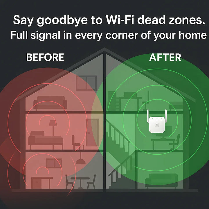BowLift | UltraXtend 5G WiFi Booster UK – Best Dual-Band WiFi Extender for Home & Garden Signal Coverage