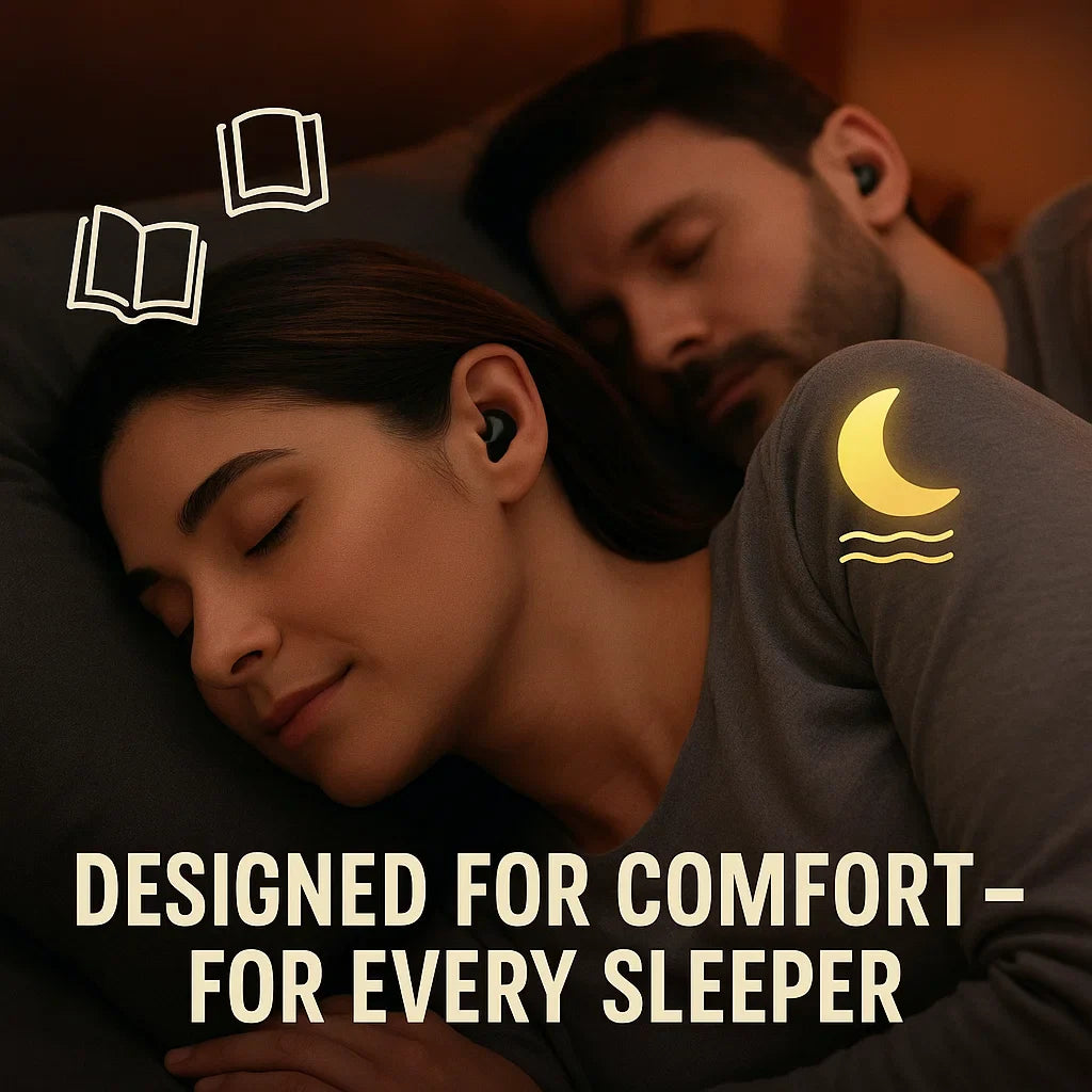 BowLift | Invisible Wireless Sleep Headphones | IPX5 Waterproof, Bluetooth 5.3 for Comfortable Sleep and Relaxation