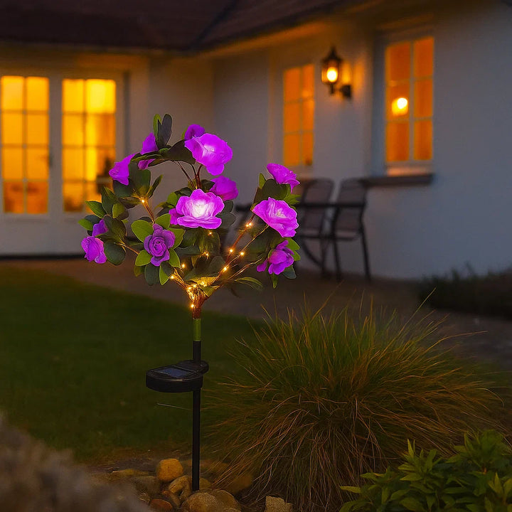 BowLift | Solar Flower Lights for Outdoor Use