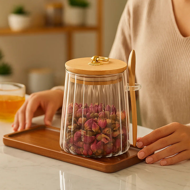 BowLift | Sealable Storage Jar - Airtight and Moisture Resistant