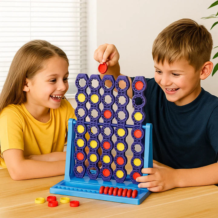 BowLift | Rotating Four in a Row Game - Fun for Young and Old