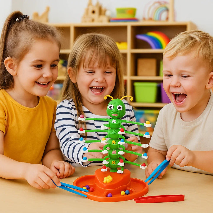 BowLift | Dancing Caterpillar Family Skill Game