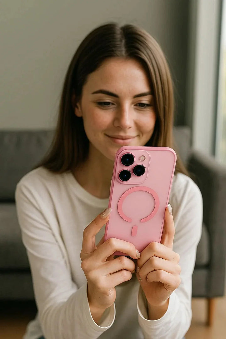 BowLift | Ultra-thin, matte, clear MagSafe case for iPhone