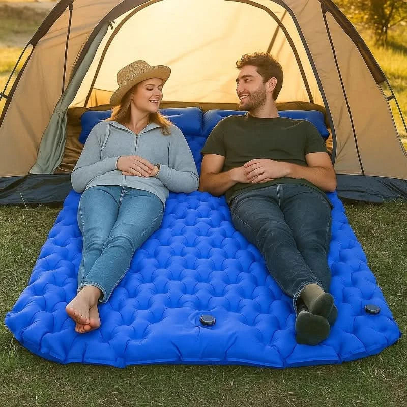 BowLift | Ultra-light self-inflating double camping mat