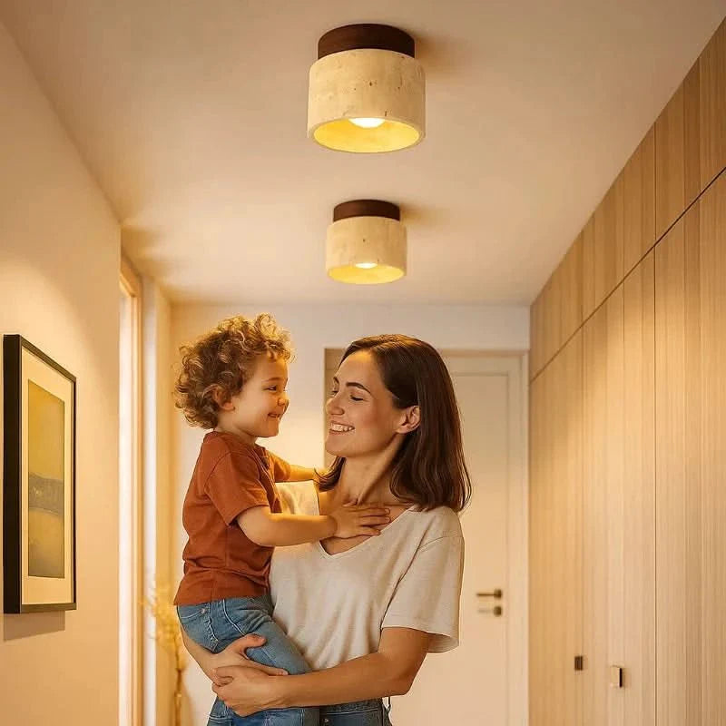 BowLift | Minimalist LED Lamp made of Wood for a Calm Atmosphere